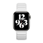Cinturino in silicone con catena magnetica per Apple Watch Series 6 e SE e 5 e 4 40 mm / 3 e 2 e 1 38 mm, For Apple Watch Series 7 41mm / 6 & SE & 5 & 4 40mm / 3 & 2 & 1 38mm, For Apple Watch Series 8&7 41mm / SE 2&6&SE&5&4 40mm / 3&2&1 38mm