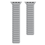 Cinturino in silicone con catena magnetica per Apple Watch Series 6 e SE e 5 e 4 40 mm / 3 e 2 e 1 38 mm, For Apple Watch Series 7 41mm / 6 & SE & 5 & 4 40mm / 3 & 2 & 1 38mm, For Apple Watch Series 8&7 41mm / SE 2&6&SE&5&4 40mm / 3&2&1 38mm