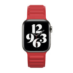 Cinturino in silicone con catena magnetica per Apple Watch Series 6 e SE e 5 e 4 44 mm / 3 e 2 e 1 42 mm, For Apple Watch Series 7 45mm / 6 & SE & 5 & 4 44mm / 3 & 2 & 1 42mm, For Apple Watch Ultra 49mm / Series 8&7 45mm / SE 2&6&SE&5&4 44mm / 3&2&1 42mm