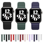 Cinturino in silicone con catena magnetica per Apple Watch Series 6 e SE e 5 e 4 44 mm / 3 e 2 e 1 42 mm, For Apple Watch Series 7 45mm / 6 & SE & 5 & 4 44mm / 3 & 2 & 1 42mm, For Apple Watch Ultra 49mm / Series 8&7 45mm / SE 2&6&SE&5&4 44mm / 3&2&1 42mm