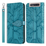 Custodia portafoglio in pelle per Samsung Galaxy A80 A90