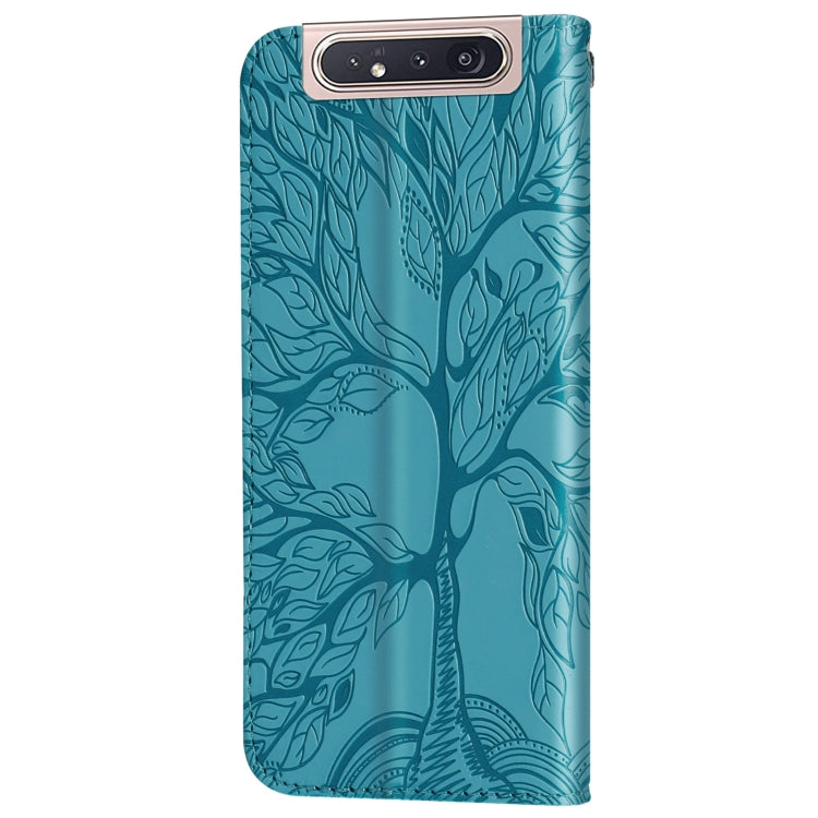 Custodia portafoglio in pelle per Samsung Galaxy A80 A90
