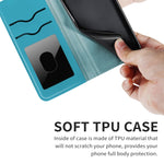 Custodia portafoglio in pelle per Samsung Galaxy A80 A90