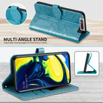 Custodia portafoglio in pelle per Samsung Galaxy A80 A90
