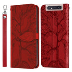 Custodia portafoglio in pelle per Samsung Galaxy A80 A90