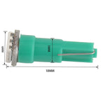30 PCS T5 1LED SMD-5050 Indicatore LED per modifica auto Luce verde, A3895