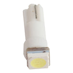 30 PCS T5 1LED SMD-5050 Indicatore LED per modifica auto Luce bianca, A3896