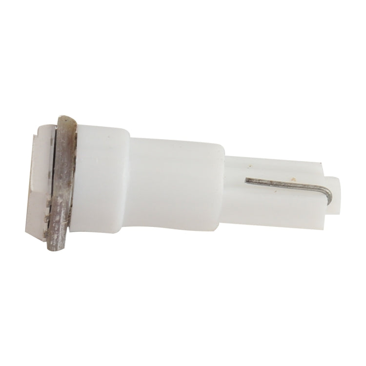 30 PCS T5 1LED SMD-5050 Indicatore LED per modifica auto Luce bianca, A3896