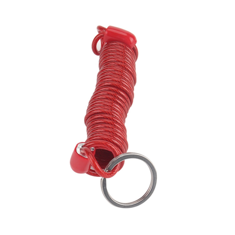 Cavo a strappo per fune di sicurezza a molla per rimorchio per camper, M8 x 80mm, M10 x 100mm