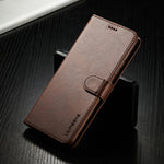 Custodia portafoglio in pelle per Samsung Galaxy S21 5G