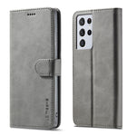 Custodia portafoglio in pelle per Samsung Galaxy S21 5G
