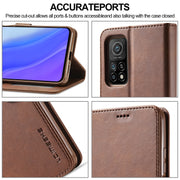 LC.IMEEKE Custodia in pelle a vibrazione orizzontale con struttura in vitello con supporto, slot per schede e portafoglio, For Xiaomi Mi 10 5G / Mi 10T Pro 5G, For Xiaomi Mi 10T Lite 5G