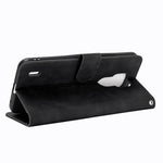 Custodia portafoglio in pelle PU con flip magnetico