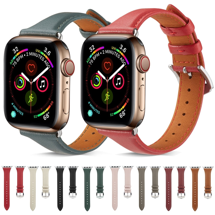 Cinturino in vera pelle per Apple Watch 38-41 mm