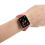 Cinturino in vera pelle per Apple Watch 42-49mm