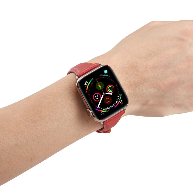 Cinturino in vera pelle per Apple Watch 42-49mm