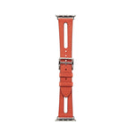 Cinturino in pelle pieno fiore per Apple Watch Series 6 e SE e 5 e 4 40 mm / 3 e 2 e 1 38 mm