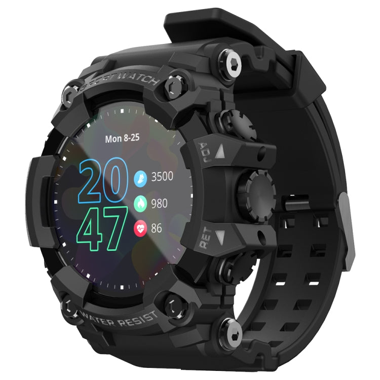 Lokmat ATTACK Smartwatch con schermo LCD TFT da 1,28 pollici, supporto monitor del sonno / cardiofrequenzimetro / monitor della pressione sanguigna, ATTACK
