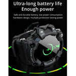 Lokmat ATTACK Smartwatch con schermo LCD TFT da 1,28 pollici, supporto monitor del sonno / cardiofrequenzimetro / monitor della pressione sanguigna, ATTACK