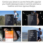 Lokmat ATTACK Smartwatch con schermo LCD TFT da 1,28 pollici, supporto monitor del sonno / cardiofrequenzimetro / monitor della pressione sanguigna, ATTACK