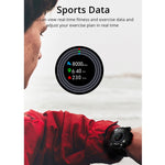 Lokmat ATTACK Smartwatch con schermo LCD TFT da 1,28 pollici, supporto monitor del sonno / cardiofrequenzimetro / monitor della pressione sanguigna, ATTACK