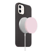 Custodia protettiva in silicone per caricabatterie wireless Magsafe, Pink, Black, Red, Grey, Wine Red, Green, Warm White, Light Purple, Dark Blue
