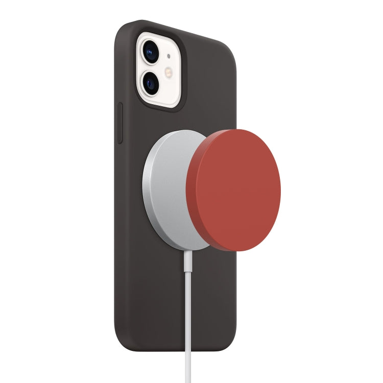 Custodia in silicone per caricabatterie wireless Magsafe