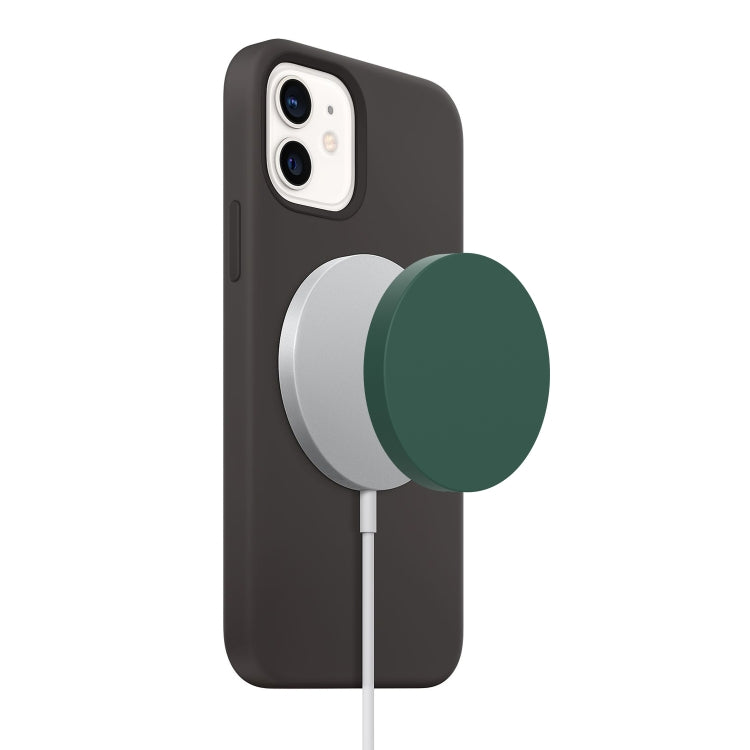 Custodia in silicone per caricabatterie wireless Magsafe