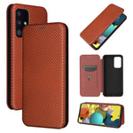 Custodia portafoglio magnetica in pelle TPU+PC per Samsung Galaxy