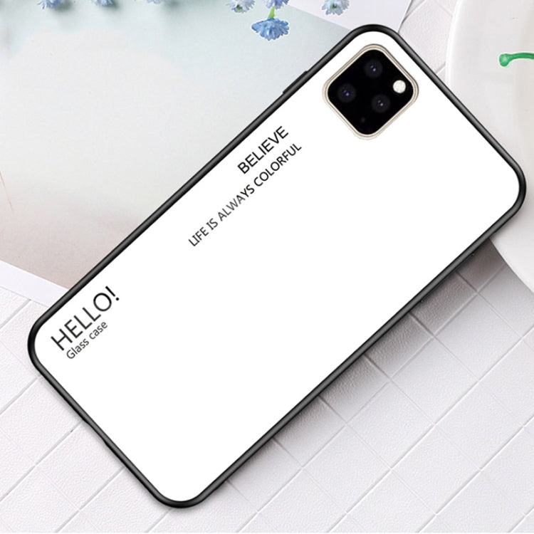 Custodia in vetro colorato per iPhone 11 Pro e 11 Pro Max