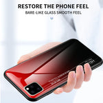 Custodia in vetro colorato per iPhone 11 Pro e 11 Pro Max