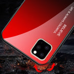 Custodia in vetro colorato per iPhone 11 Pro e 11 Pro Max