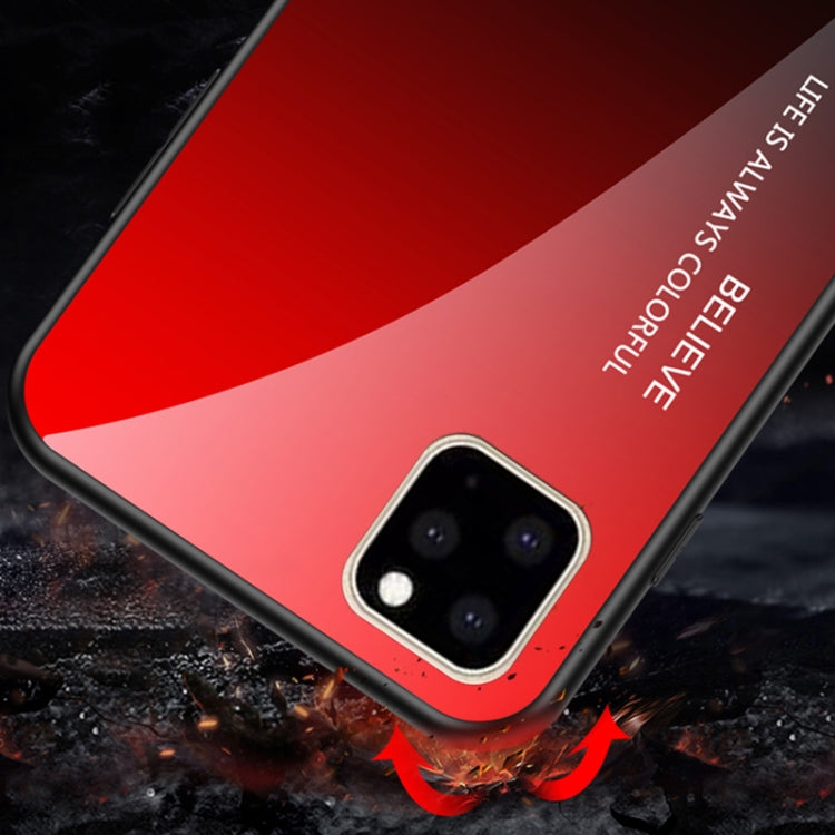 Custodia in vetro colorato per iPhone 11 Pro e 11 Pro Max