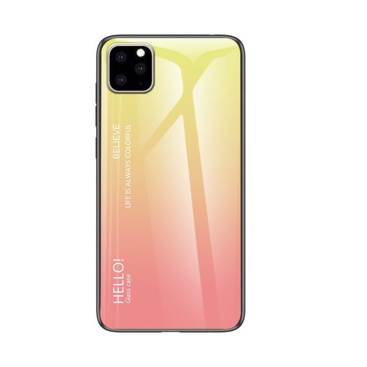 Custodia in vetro colorato per iPhone 11 Pro e 11 Pro Max