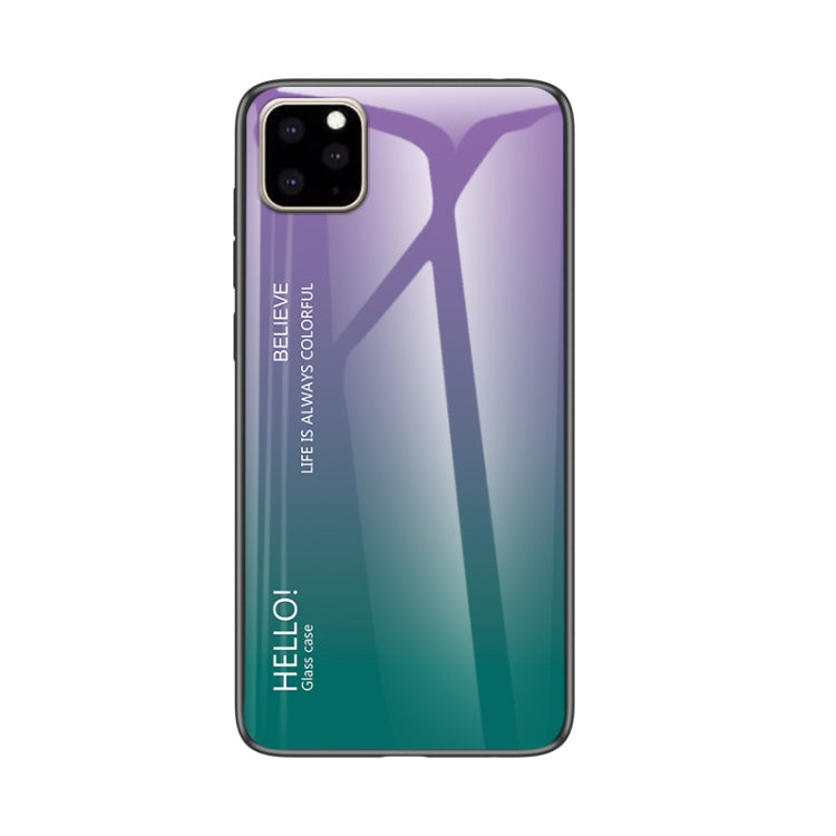 Custodia in vetro colorato per iPhone 11 Pro e 11 Pro Max