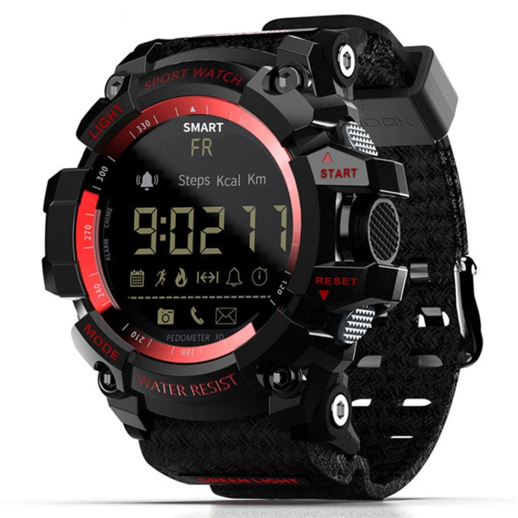 Lokmat MK16 Schermo LCD 50 m Smart Watch impermeabile, Promemoria informazioni di supporto / Telecamera remota / Monitor movimento a piedi