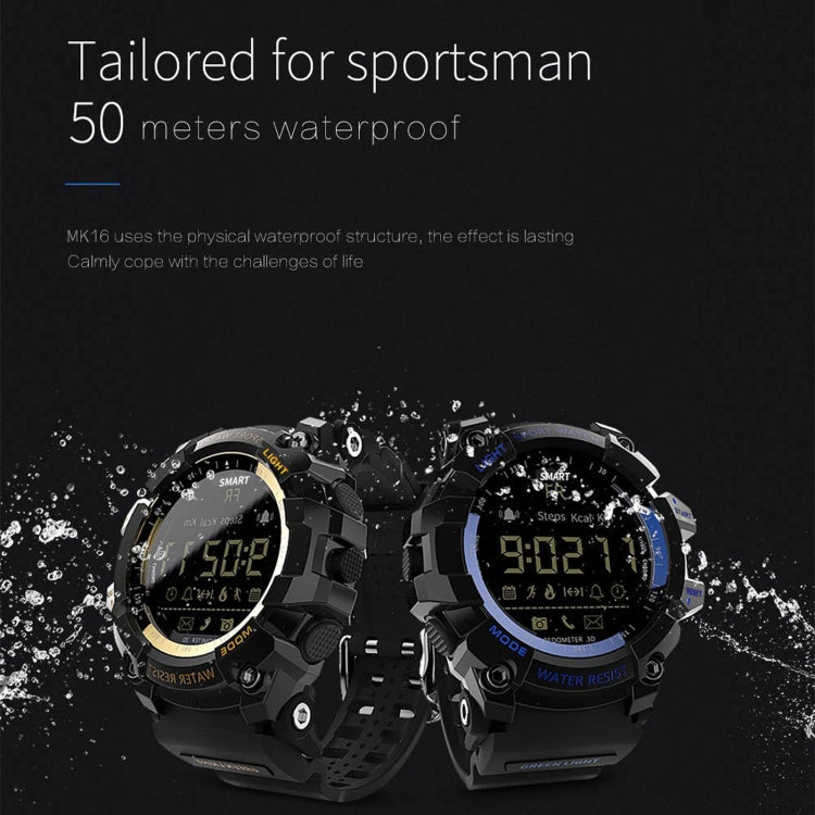 Lokmat MK16 Smartwatch impermeabile con schermo LCD