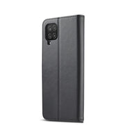 Custodia portafoglio in pelle con supporto per Samsung Galaxy A12