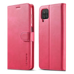 Custodia portafoglio in pelle per Samsung Galaxy A12