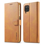 Custodia portafoglio in pelle per Samsung Galaxy A12