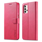 Custodia portafoglio in pelle per Samsung Galaxy A12