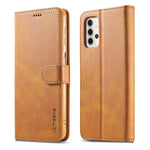 Custodia portafoglio in pelle per Samsung Galaxy A12