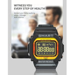Lokmat MK22 Schermo LCD FSTN da 1,21 pollici Orologio intelligente impermeabile da 50 m, Promemoria informazioni di supporto / Telecamera remota / Registrazione sportiva