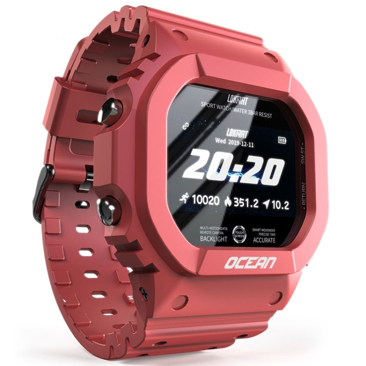 Lokmat OCEAN Touch screen TFT da 1,14 pollici IP68 Orologio intelligente impermeabile, Promemoria informazioni di supporto / Monitoraggio del sonno / Registrazione sportiva