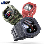 Lokmat OCEAN Touch screen TFT da 1,14 pollici IP68 Orologio intelligente impermeabile, Promemoria informazioni di supporto / Monitoraggio del sonno / Registrazione sportiva