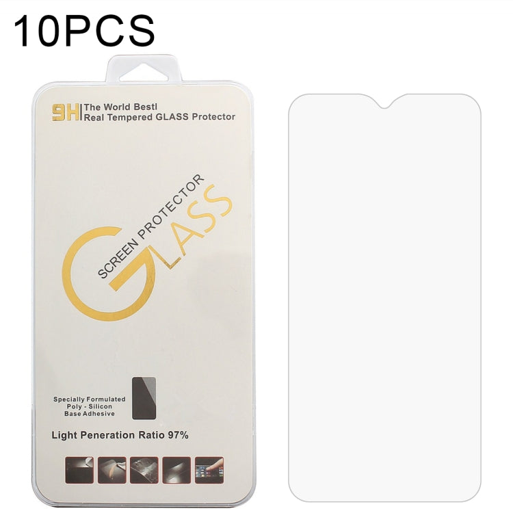 10 pellicole in vetro temperato da 0,26 mm 9H 2,5D, For LEAGOO M13 (10 PCS)