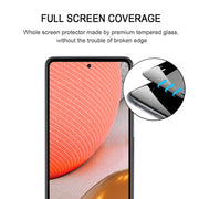 Pellicola in vetro temperato a schermo intero con colla intera da 25 pezzi, For Samsung Galaxy A72 5G / 4G (25pcs), For Samsung Galaxy A72 4G (25 PCS), For Samsung Galaxy A52 5G / 4G (25pcs), For Samsung Galaxy A52 45G / 4G (25pcs), For OPPO A15s (25 PCS)
