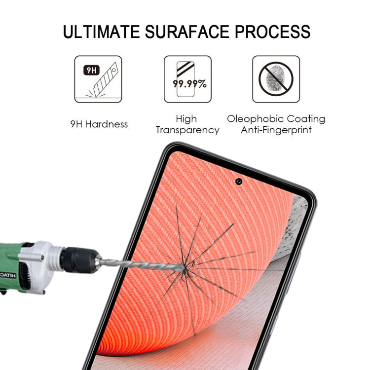 Pellicola in vetro temperato per OPPO A15s 25 pezzi