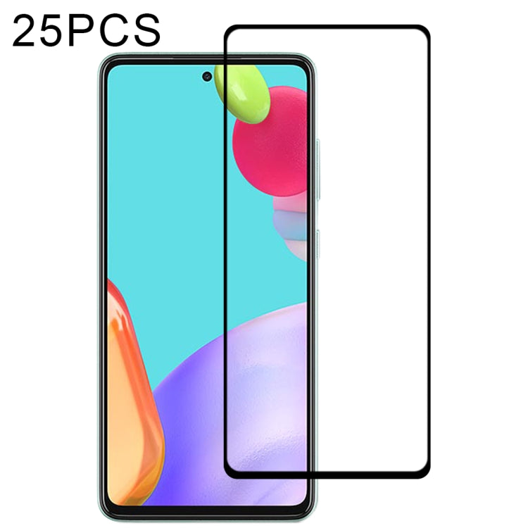 Pellicola in vetro temperato per OPPO A15s 25 pezzi