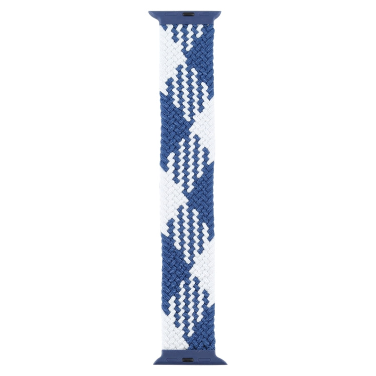 Cinturini di ricambio per cinturino singolo intrecciato in nylon di colore misto con fibbia in plastica per Apple Watch Series 6 e SE e 5 e 4 44 mm / 3 e 2 e 1 42 mm, XL, XXL